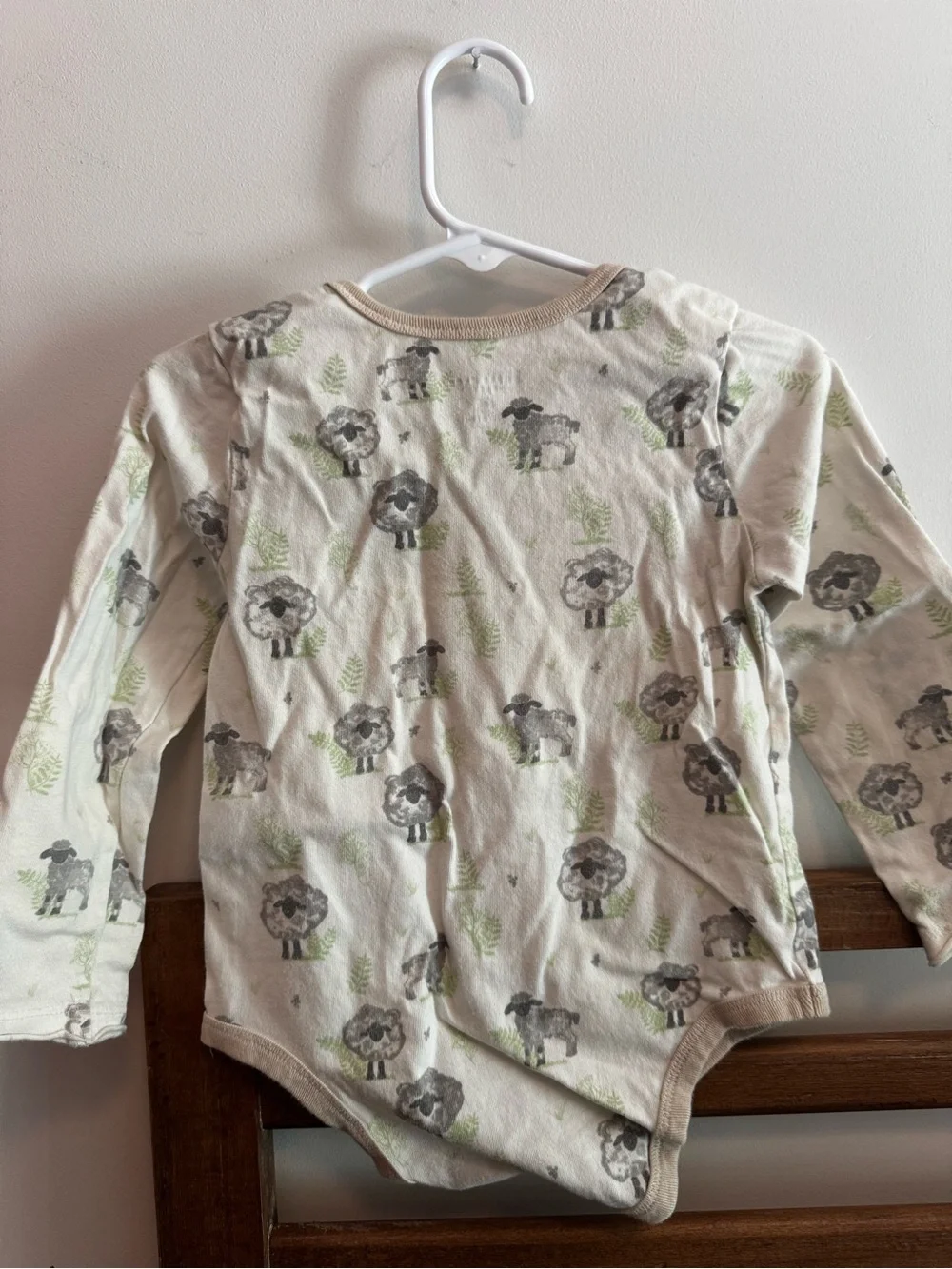 Burt's Bees Baby Long-Sleeve Onesies Animal Print 24 months